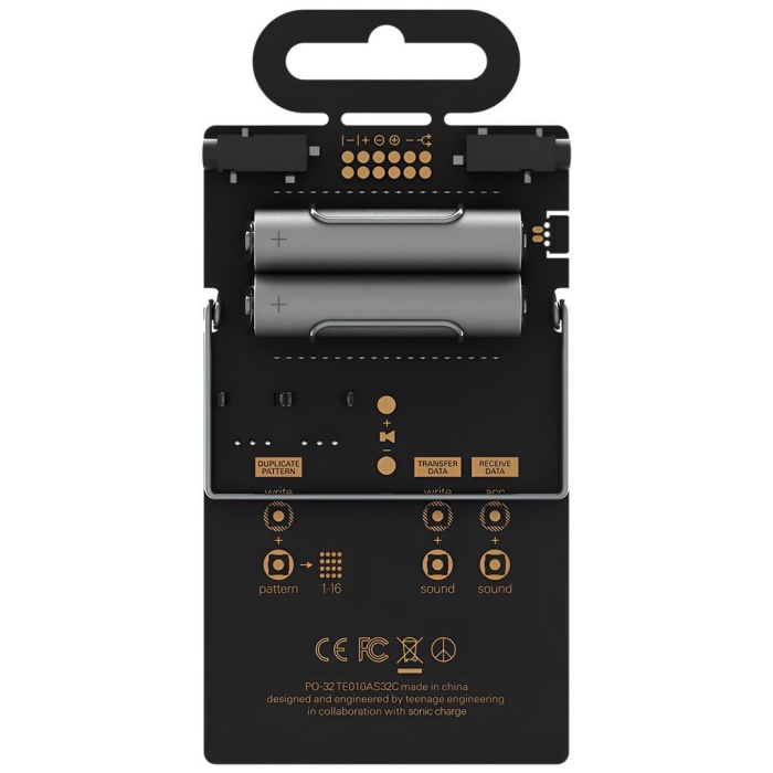 Teenage Engineering 10 0015 PO-32 Tonic | Davul Sentezleyici Mikrofonlu ve Transfer Özellikli